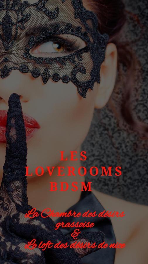 La Loveroom Bdsm De Nice " La Chambre Luxe Des Desirs " Eksteriør bilde